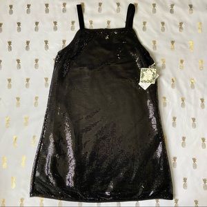NWT Chelsea & Violet Girls Sequin Shift Dress